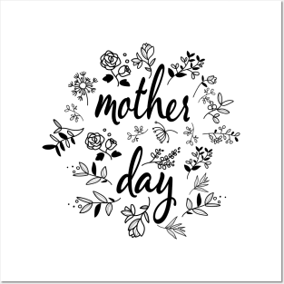 Funny Mother Day Love Flower Posters and Art